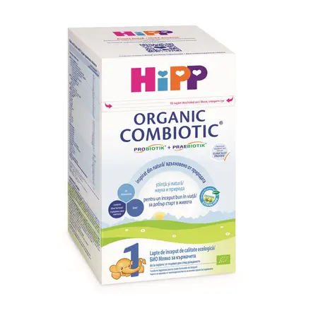 Hipp Organic Combiotic 1 Био мляко за кърмачета при новородени 800гр