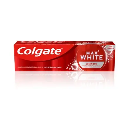Colgate Max White Luminous избелваща паста за бели зъби 75мл