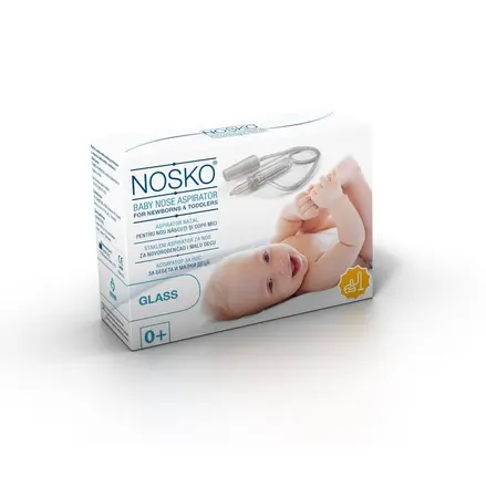 Ceumed Nosko 0+ стъклен аспиратор за отстраняване на секретите от носа за прахосмукачка