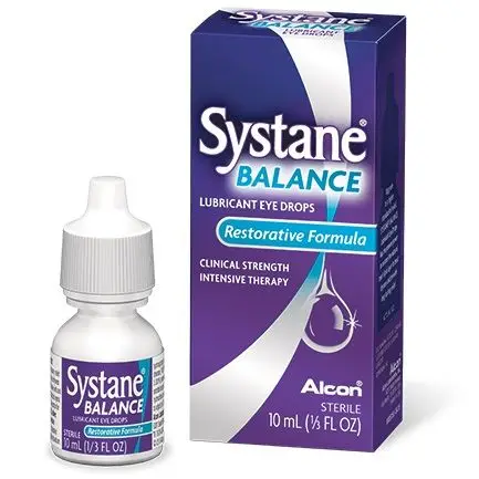 Alcon Systane Balance Натурални Овлажняващи капки при зачервени и уморени очи 10мл