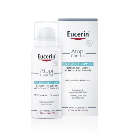 Eucerin Atopicontrol Спрей за суха и атопична кожа при сърбеж с охлаждащ ефект 50мл