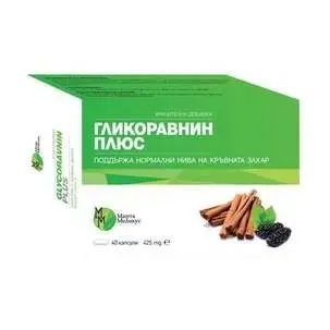 Mirta Medicus Гликоравнин Плюс за общо здраве и висок имунитет 425мг 40 капсули
