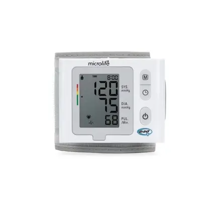 Microlife BP W2 Slim Преносим Електронен апарат за точно измерване на кръвно налягане за китка 1бр