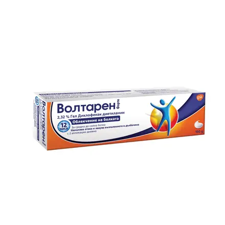 Voltaren Forte Гел при болка, възпаление и оток на ставите и мускулите 2.32%, 150 грама