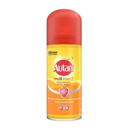 Autan Multi Insect Спрей репелент срещу комари, 100мл