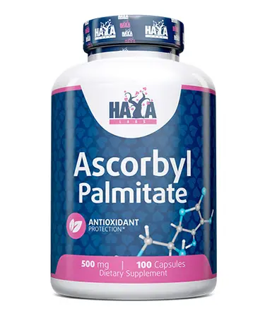 HAYA LABS Хая лабс Ascorbyl Palmitate 500MG 100 Капсули