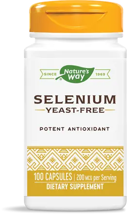 Nature’s Way Selenium Селен Мощен антиоксидант и имуностимулатор 200мкг 100 капсули
