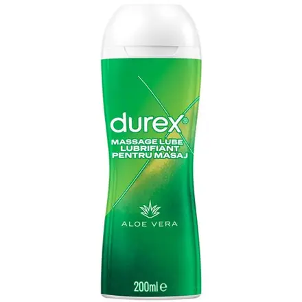 Durex Play Massage 2 в 1 Лубрикант + Интимен масажен гел с алое вера 200мл