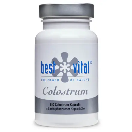 Best Vital® BIO Colostrum Capsules Био коластра За имунитет и тонус 60 капсули