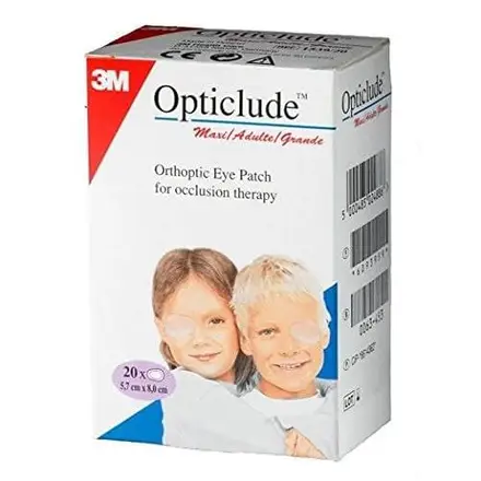 3М Nexcare opticlude regular лепенки за проблемни очи за деца 5.7/8.2mm 20бр