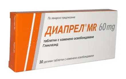 ДИАПРЕЛ MR таблетки 60 мг * 30