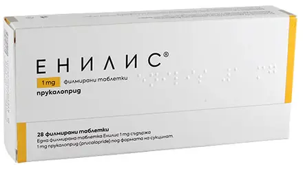 ЕНИЛИС таблетки 1 мг * 28