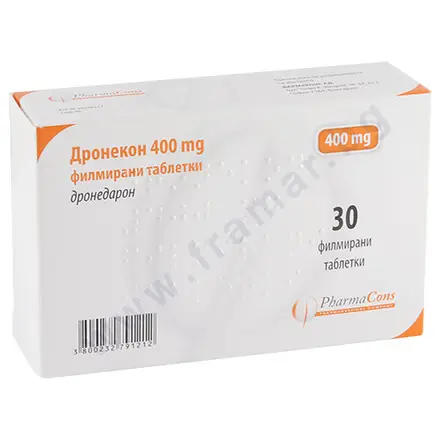 ДРОНЕКОН таблетки 400 мг * 30