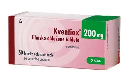 КВЕНТИАКС таблетки 200 мг * 30