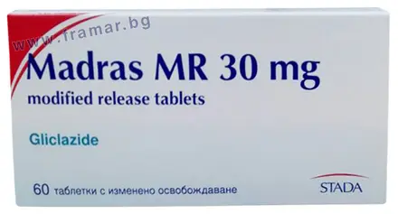 МАДРАС MR таблетки 30 мг * 60