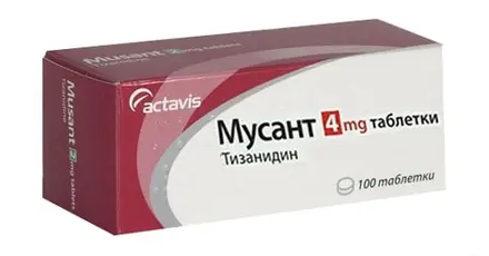 МУСАНТ табл. 4 мг. * 100