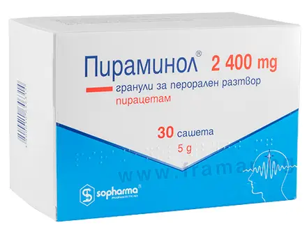 ПИРАМИНОЛ гранули за перорален разтвор 2400 мг * 30 СОФАРМА