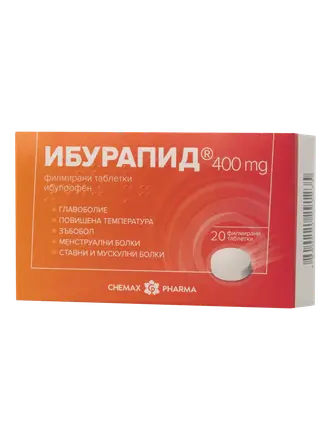 IBURAPID 400mg x 20 tabl