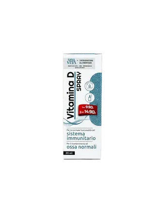 PALADIN PHARMA SANAVITA Vitamina D3 spray Витамин D3 500 IU/12.5 µg орален спрей за кости, зъби и имунитет 20ml