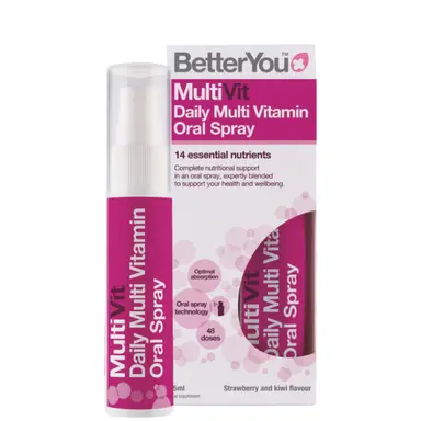 BETTERYOU MULTIVIT adults орален мултивитаминен спрей за възрастни 25ml