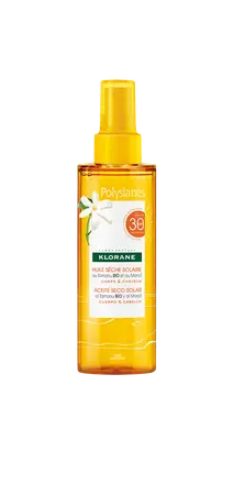 KLORANE POLYSIANES SUN SUBLIME SPF30 сухо олио с масло от Таману и Монои 200ml