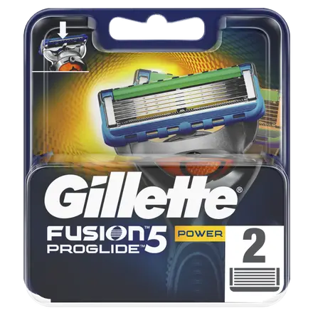 GILLETTE FUSION PROGLIDE POWER ножчета х 2
