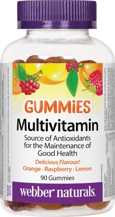 WEBBER NATURALS GUMMIES MULTIVITAMIN желирани мултивитамини x 90 gummies