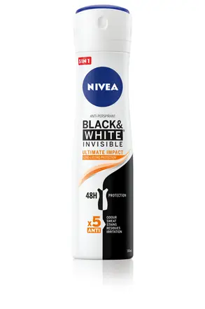 NIVEA Deo Спрей дамски Invisible on Black & White Ultimate Impact 150ml