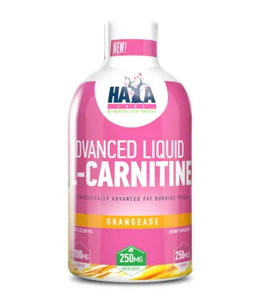 HAYA LABS ADVANCED LIQUID L-CARNITINE Л-карнитин за пиене с вкус на портокал 500ml
