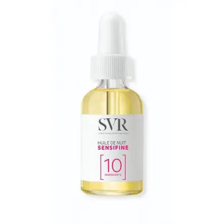 SVR SENSIFINE нощна грижа за лице олио за чувствителна, реактивна кожа 30ml