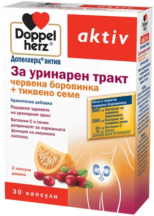 DOPPELHERZ AKTIV За уринарен тракт x 30 caps