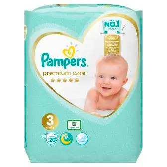 PAMPERS PremCare SMP S3 Midi x 20