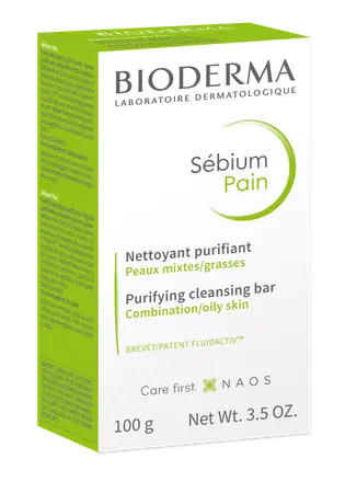 Bioderma Sebium Почистващо измивно блокче 100 г