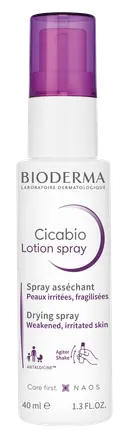 Bioderma Cicabio Лосион спрей при кожни увреждания 40 мл Bioderma Cicabio Лосион спрей при кожни увреждания 40 мл