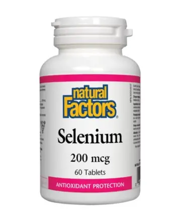 Natural Factors Селен 200мкг таблетки х 60
