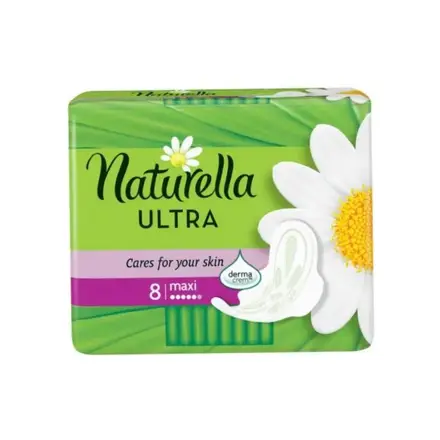 Naturella Ultra Maxi Дневни дамски превръзки с лайка 8 бр