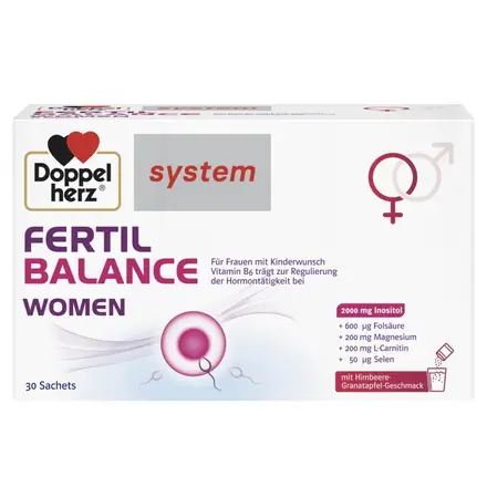Doppelherz system ФЕРТИЛ Баланс за жени х30 сашета