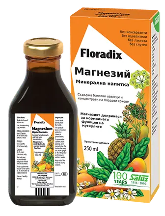 Floradix Магнезий Минерална напитка х 250 мл