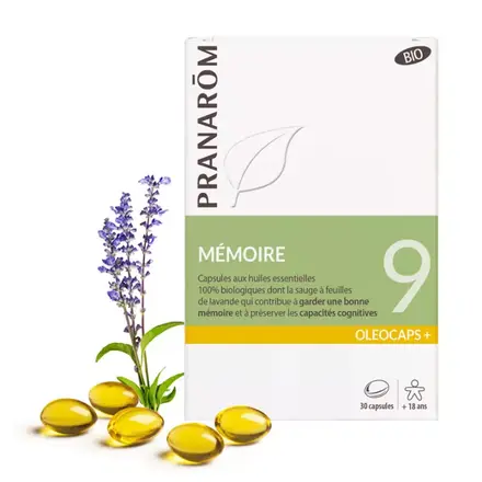Pranarom OLEOCAPS 9 (памет и концентрация) х 30капс