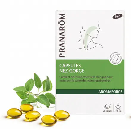 Pranarom Аромафорс капсули за нос и гърло