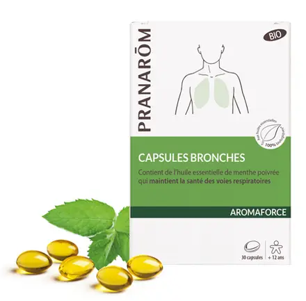 Pranarom Аромафорс Бронхиални капсули 50гр