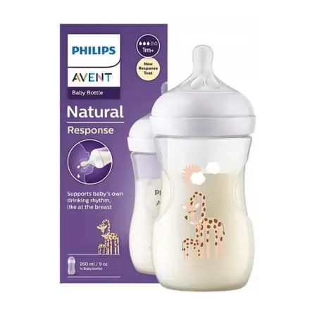 AVENT Natural бебешка бутилка 260мл