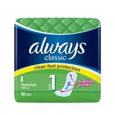 Дамски превръзки Always classic standart 10 бр