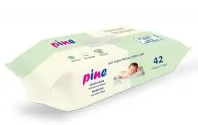 Мокри кърпи PINE Newborn x42