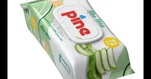 Мокри кърпи Pine Aloe vera x72броя