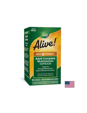 Alive Max Potency мултивитамини х 90 капсули