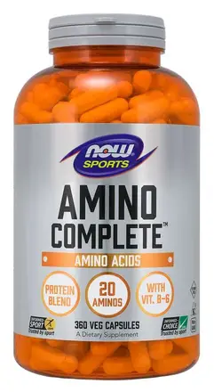 NOW Foods Amino Complete 850 мг Комплексни Аминокиселини x 360 капсули