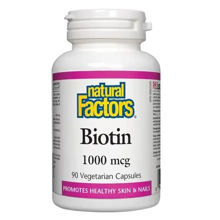 Natural Factors биотин 1000 мкг капсули х 90