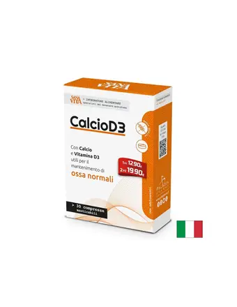 Калций 600 mg + Витамин D3 20 μg – За здрави кости и зъби, 30 дъвчащи таблетки Paladin Pharma