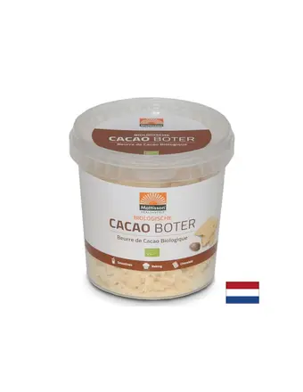 Какаово масло БИО, 300 g Mattisson HealthStyle